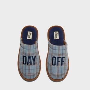 Dluxeby Dearfoams Day Off‎ Dad slippers small 7-8